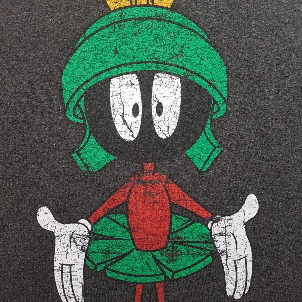 Vintage Marvin the Martian Tee Shirt Extra Large US XL Looney Tunes - Picture 8 of 12